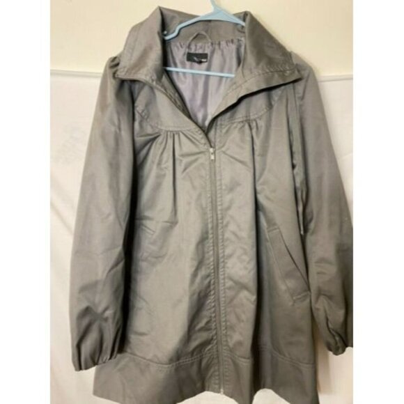 H&M Jackets & Blazers - H&M Women’s Grannycore JACKET COAT GRAY PUFFY SLEEVES SIZE 12 MEDIUM‎ Scandi